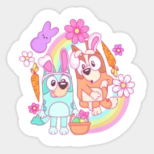 cute bluey Sticker